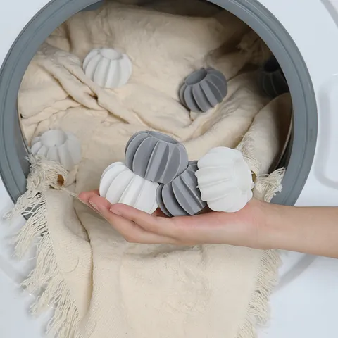 Boule de Lavage Magique Anti-Emmêlement Machine à Laver Outil de Nettoyage TPR Réutilisable pour Soin des Vêtements à Domicile