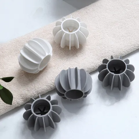 Boule de Lavage Réutilisable Anti-Emmêlement Nettoyeur de Machine à Laver Outil de Lessive en Plastique Boules de Lavage pour Lave-Linge