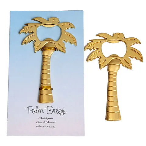 Apribottiglie a Palma in Lega di Zinco Apribottiglie per Birra in Metallo Regalo di Matrimonio Souvenir di Promozione per Feste