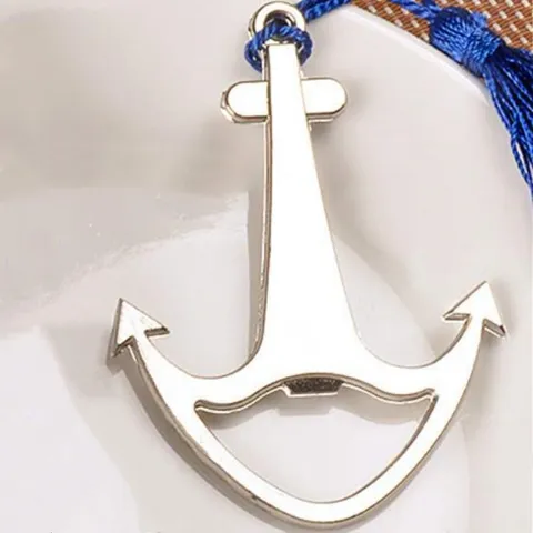 Creativo Apribottiglie per Birra in Lega Ancora Regalo di Nozze Stile Europeo Artigianato in Metallo Decorazione per la Casa Souvenir per Feste