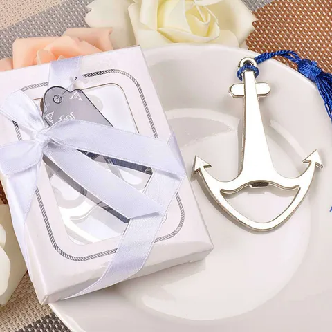 Creativo Apribottiglie per Birra in Lega Ancora Regalo di Nozze Stile Europeo Artigianato in Metallo Decorazione per la Casa Souvenir per Feste