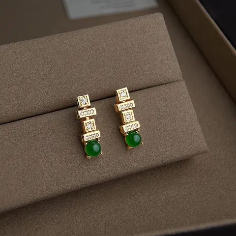Elegante Kupfer Ohrstecker Mit Zirkonia Und Süßwasserperle Mode Geometrische Blume Design Damen Luxus Schmuck Zubehör