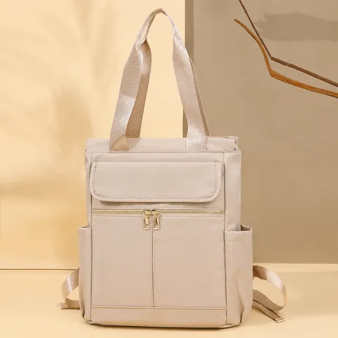 Sac à Dos de Voyage Décontracté en Tissu Oxford pour Femmes Imperméable Résistant à l'Usure Grande Capacité