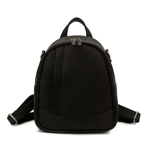 Femmes Mode Décontracté PU Cuir Voyage Sac à Dos Grande Capacité Rétro Souple Cuir Cartable Quotidien Daypack