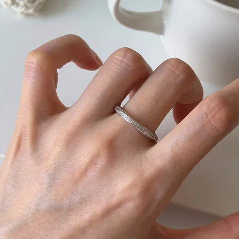 S925 Sterlingsilber Möbius Ring Für Damen Luxus Zirkonia Eingelegt Geschlossenes Design Fingerring Mode Schmuck