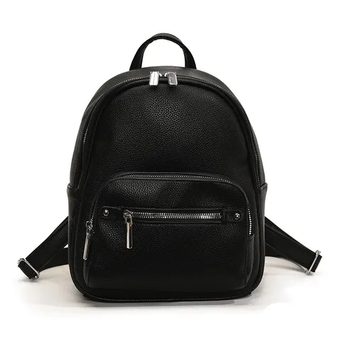 Sac à Dos Casual en Cuir PU pour Femmes Mode Minimaliste Urbain Imperméable Résistant à l'Usure École Voyage