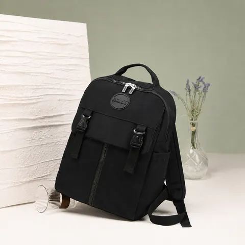 Grand Sac à Dos Casual Léger Imperméable en Nylon Sac d'École de Voyage pour Femmes