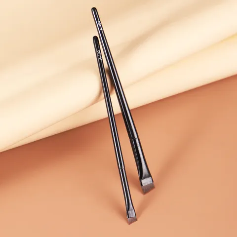 Cangzhou Ultradünne Abgewinkelte Synthetische Haare Augenbrauenpinsel Eyeliner Pinsel Professionelles Make-up Werkzeug
