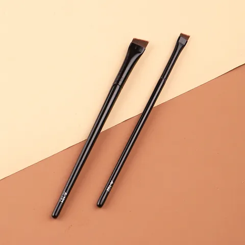 Cangzhou Ultradünne Abgewinkelte Synthetische Haare Augenbrauenpinsel Eyeliner Pinsel Professionelles Make-up Werkzeug