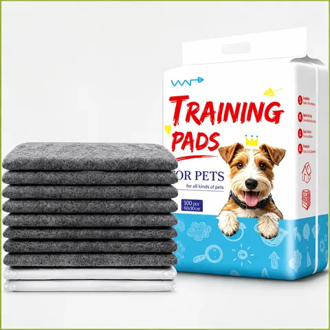 Pet Pee Pads Disposable Thickened Puppy Training Pads Super Absorbent Deodorizing Bamboo Charcoal Dog Mats