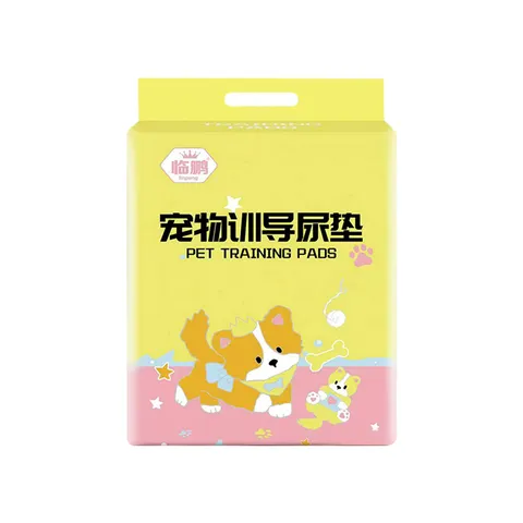 Disposable Pet Pee Pads Thickened Leakproof Dog Training Diapers With Back Adhesive Cute Printed Absorbent Puppy Wee Pads