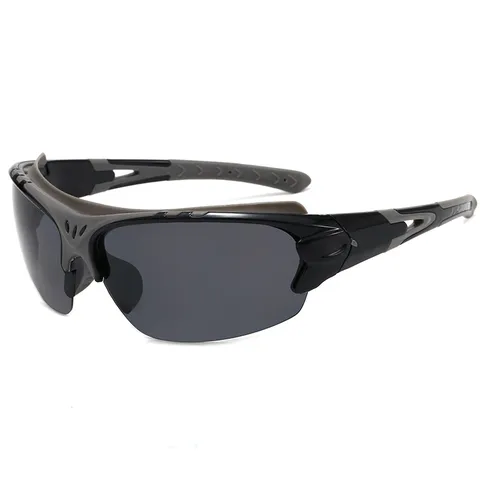 Gafas de Sol Deportivas para Hombre Ciclismo al Aire Libre Protección UV400 A Prueba de Viento Espejo Colorido