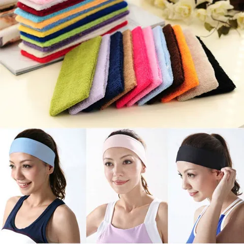 Unisex Sport Haarband Polyester Sneldrogend Voor Yoga Hardlopen Fitness Workout Sport Haaraccessoires