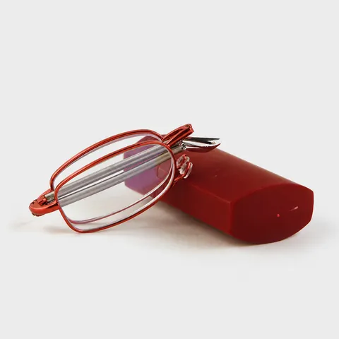Klappbare Lesebrille Anti Blaues Licht Metall Vollrahmen Teleskopbügel Tragbare Brille Für Herren Und Damen