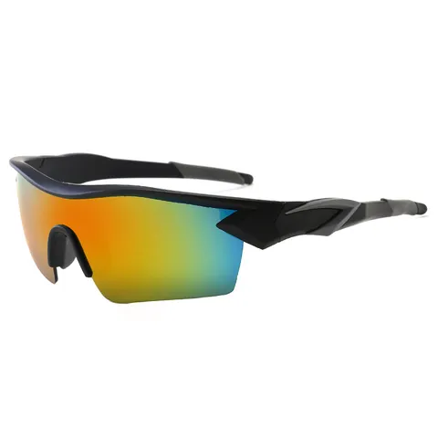 Heren Sport Fietsen Zonnebril Outdoor UV400 Bescherming PC Frame Mode Trendy Outdoor Rijden Bril
