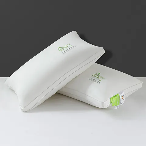 Ergonomic Sleeping Pillow Core Comfortable Polyester Fiber Filled Bed Pillow Soft Breathable For Hotel Home Bedroom