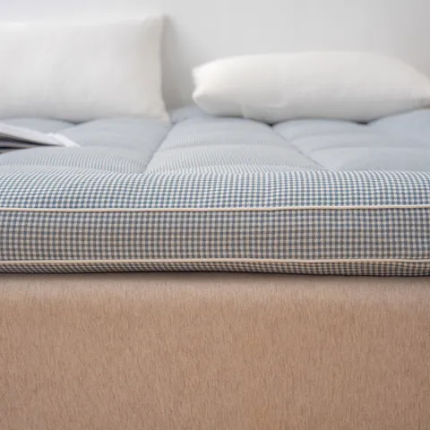 Matelas en Coton Lavé du Xinjiang Carreaux Dortoir Étudiant Tatami Matelas Souple Épaissi Literie de Chambre à Coucher