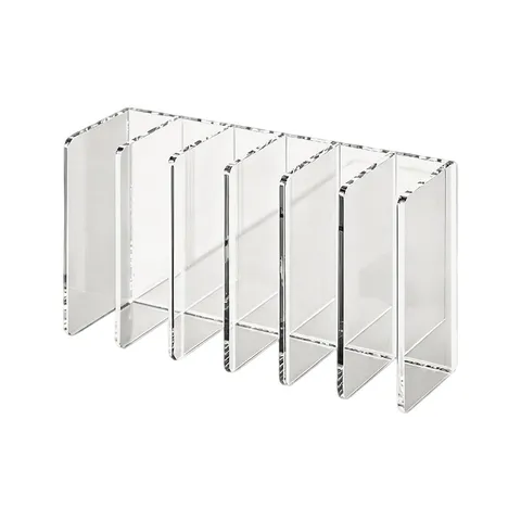 Transparent Acrylic Cosmetic Storage Box Multi-Grid Desktop Makeup Organizer For Eyeshadow Palette Skincare Home Use