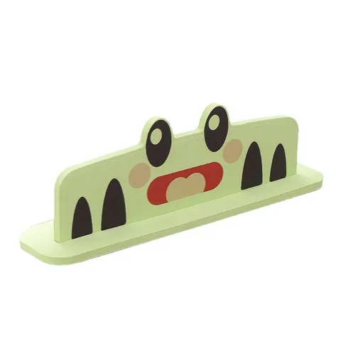 Green Frog Kitchen Sink Splash Guard Cute Cartoon EVA Water Baffle Anti-Splashing Water Collector Board Sink Accessories
