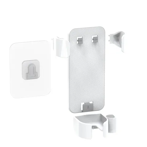 Supporto a Parete per Ferro Arricciacapelli da Bagno in Plastica Senza Punzonatura Organizer per Strumenti di Styling