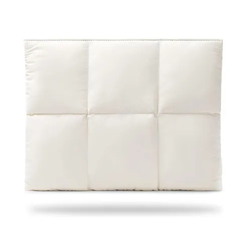 Custodia per Laptop Trapuntata Impermeabile Poliestere Puffer Custodia per Computer per Notebook Urbano Minimalista Unisex Borsa