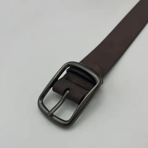 Ceinture TPU Business Minimaliste pour Hommes Boucle Ardillon Ceinture Taille Couleur Unie Décontractée Accessoires Hommes