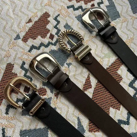 Ceinture À Boucle Ardillon Minimaliste Décontractée Pour Hommes Femmes Ceinture En Cuir TPU De Haute Qualité Boucle En Métal Ceinture D'affaires