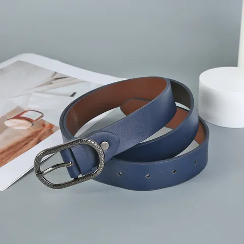 Ceinture TPU Décontractée pour Femme Minimaliste Polyvalente Boucle à Ardillon Ceinture Accessoires de Mode