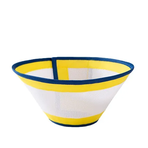 Breathable Mesh Elizabethan Collar Soft Pet Recovery Cone Anti-Bite Neck Cone for Cats Dogs Protective Pet Supplies