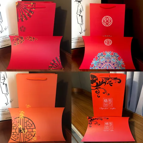 Silk Scarf Gift Box Packaging Set Paper Gift Boxes For Shirt Socks Pajamas Holiday Party Gift Packaging