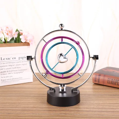 Modern Minimalistisch Kunststof Perpetuum Mobile Hemelse Chaos Instrument Verguld Tafelornament Woonkamer Decor Cadeau