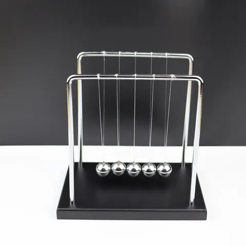 Newton's Cradle Balance Balls Metal Physics Science Toy Office Desk Decor Ornament