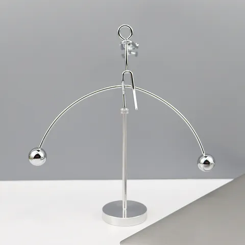 Creatief Fysica Balans Man Speelgoed Metalen Bureaublad Ornament Educatief Wetenschappelijk Speelgoed voor Kinderen