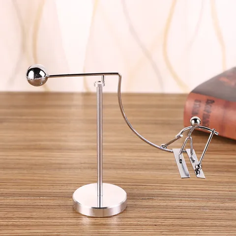 Metal Balans Tuimelaar Ornament Ijzeren Figuur Surfen Skiën Desktop Fysica Speelgoed Nieuwe Chinese Stijl Huisdecoratie