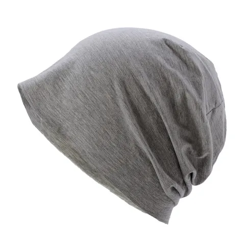 Bonnet en Pur Coton Femme Homme Fin Monocouche Bonnet de Nuit Doux Respirant Turban Chapeau Post-partum Coiffure Quotidienne