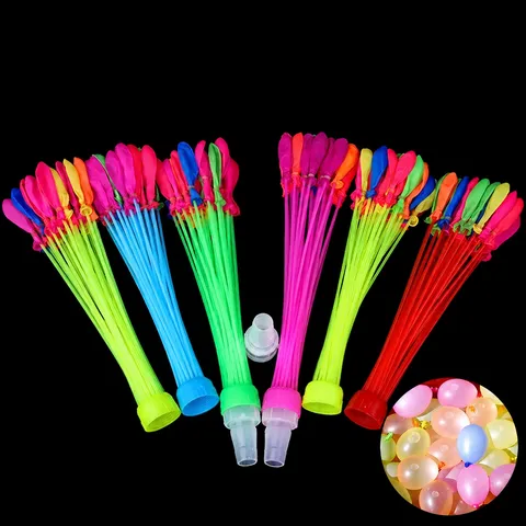 Quick Filling Water Balloons Self Sealing Water Bomb Balloons For Summer Outdoor Water Fight Game Party Toys