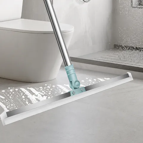 Multifunctional Silicone Floor Scraper Magic Broom Bathroom Water Wiper Home Cleaning Tool