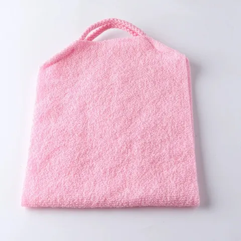 Exfoliierendes Badetuch Langer Rückenwäscher Elastischer Nylon Kordelzug Peeling Körper Tuch Für Badezimmer Dusche
