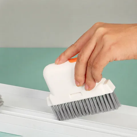 Multifunctional Detachable Groove Cleaning Brush Window Sill Crevice Brush Household Window Track Gap Cleaning Tool