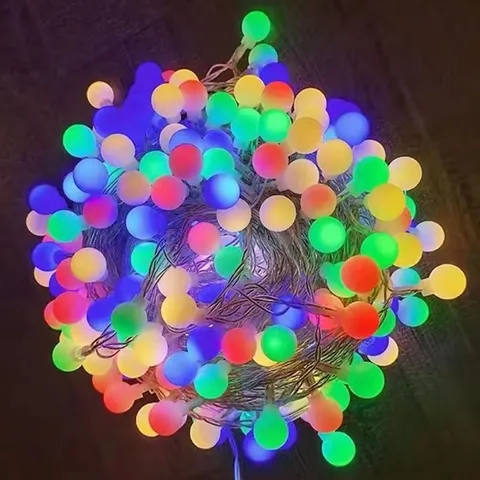 Outdoor Camping LED Kugellichterkette Wasserdicht Batterie USB Betriebene Lichterkette Für Weihnachten Hochzeit Party Heimdekoration