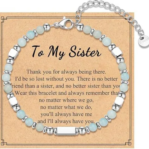 Bohemian Natural Stone Beaded Stainless Steel Cross Heart Pendant Bracelet Couple Fashion Jewelry Gift