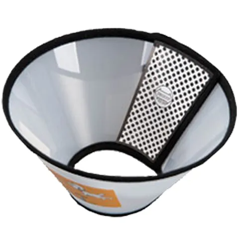 Pet Recovery Collar Transparent Anti-Bite Protective Cone For Cats And Dogs Adjustable Soft Edge Pet Medical Shield