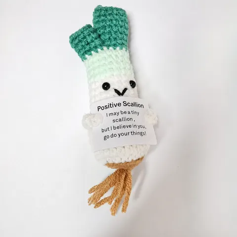 Handgemacht Gestrickt Positiv Gemüse Plüschtier Süße Häkel Kartoffel Puppe Kreative Tischdekoration Lustiges Geschenk