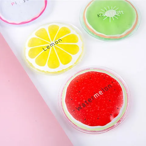 Cartoon Fruit Gel Ice Eye Mask Cute Cooling Sleep Eye Shade Portable Summer Cooling Eye Patch For Women Girls Daily Rest