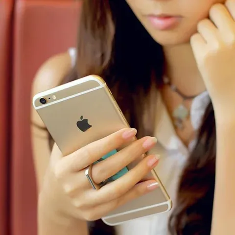 Acrylic Metal Phone Ring Holder 360 Degree Rotating Finger Ring Stand Universal Mobile Phone Grip Mount For Smartphone