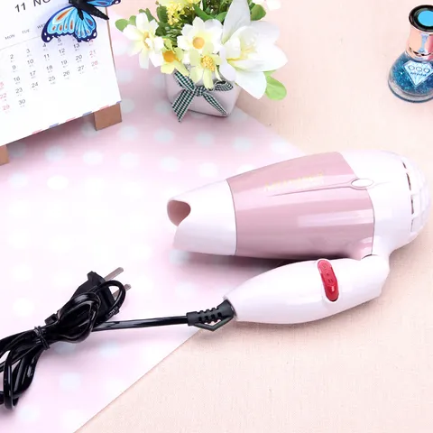 Portable Foldable Hair Dryer Mini Cute Travel Blow Dryer Household Dormitory Low Noise Hair Styling Tool