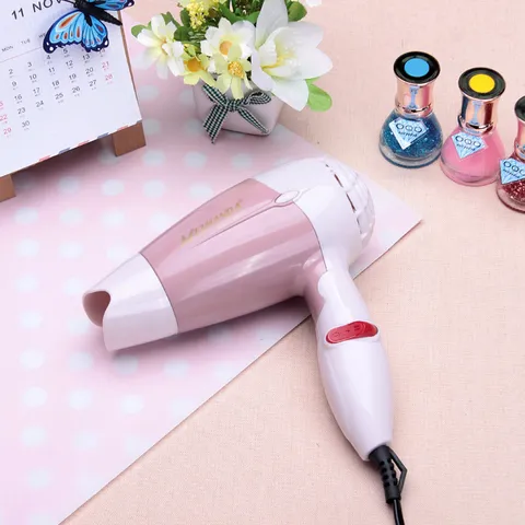 Portable Foldable Hair Dryer Mini Cute Travel Blow Dryer Household Dormitory Low Noise Hair Styling Tool