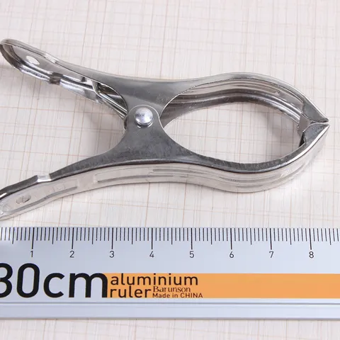 Edelstahl Wäscheklammer Heavy Duty Metall Deckenklammern Winddicht Flacher Mund Wäscheklammern Für Bettwäsche Unterwäsche