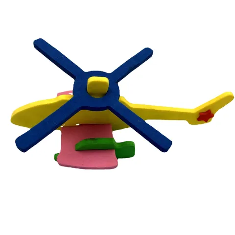 Kinder DIY EVA Schaumstoff Flugzeug Modell 3D Puzzle Pädagogisches Spielzeug Kreative Handgemachte Montage Flugzeug Gebäude Set Geschenk
