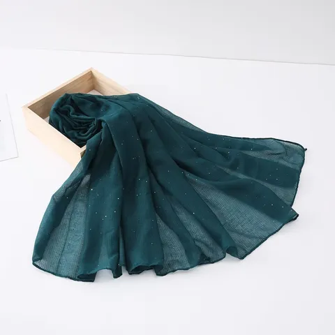 Women Lightweight Sequin Scarf Polyester Glitter Starry Shimmer Long Shawl Versatile Head Wrap Fashion Scarf